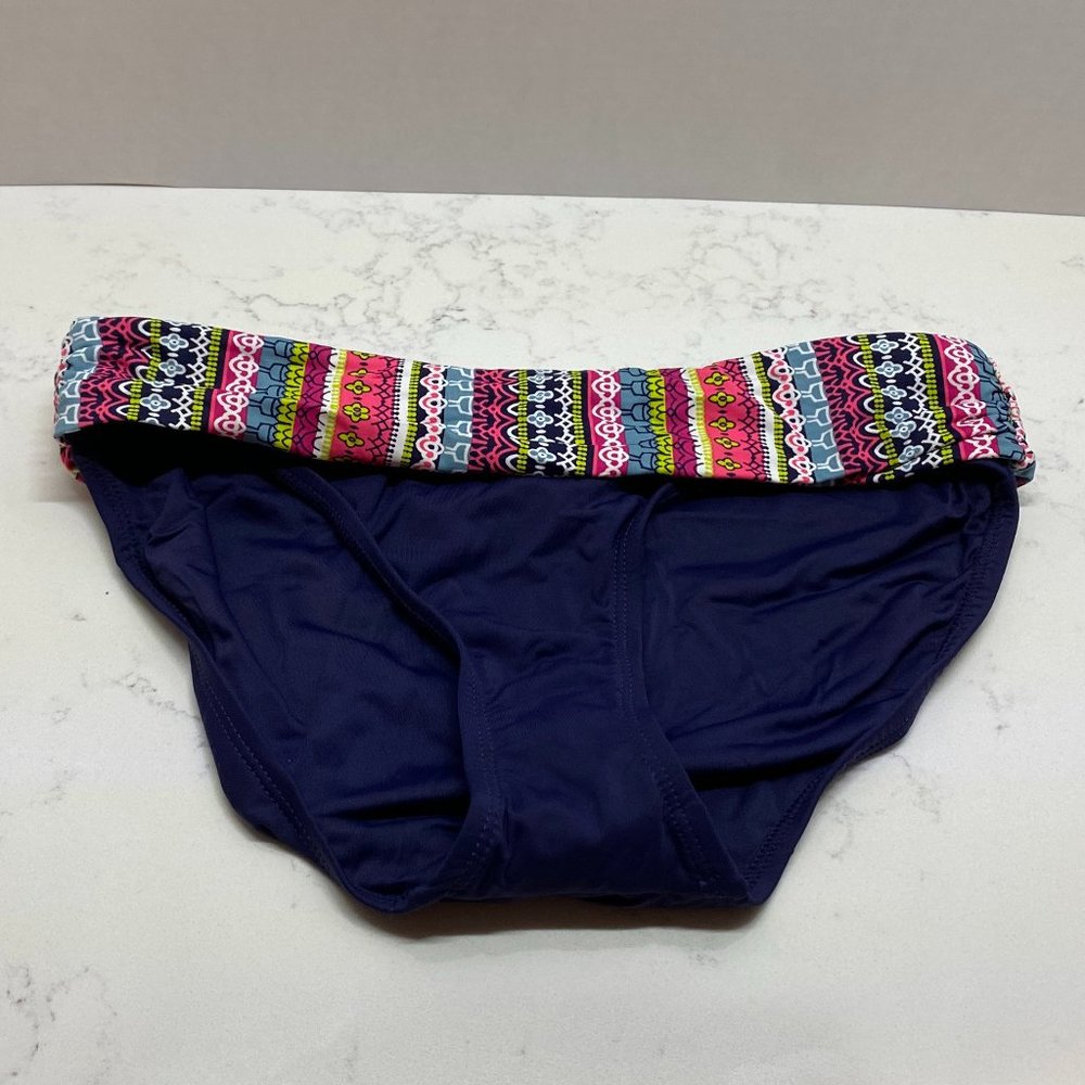 NWT Anne Cole Printed Waist Bikini Bottom Swimsuit